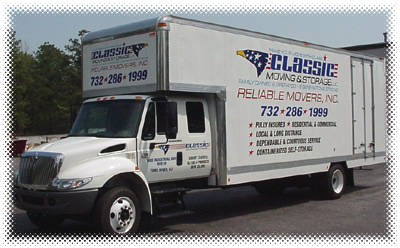 Classic Moving & Storage custom moving truck
