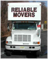 Classic Moving & Storage truck used for moves into and out of storage
